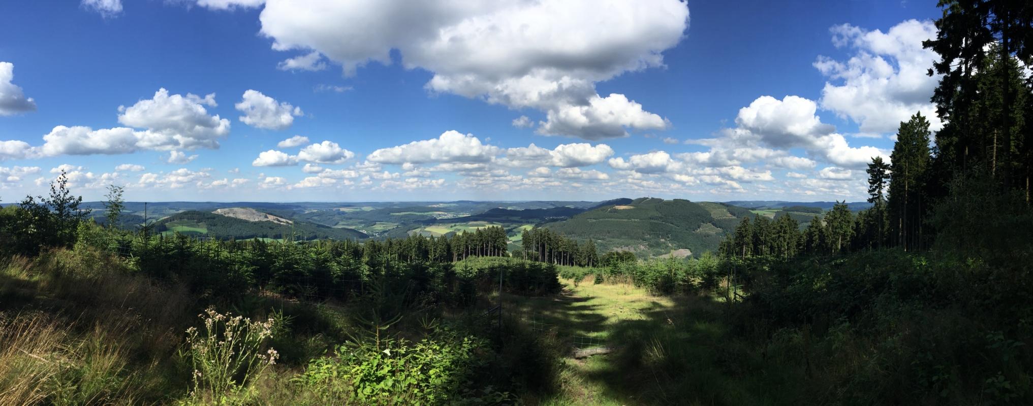 Panorama from Bastenberg