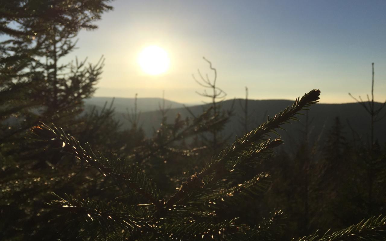 Sunset at großen Kluskopf