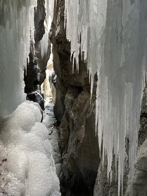 Partnachklamm at winter